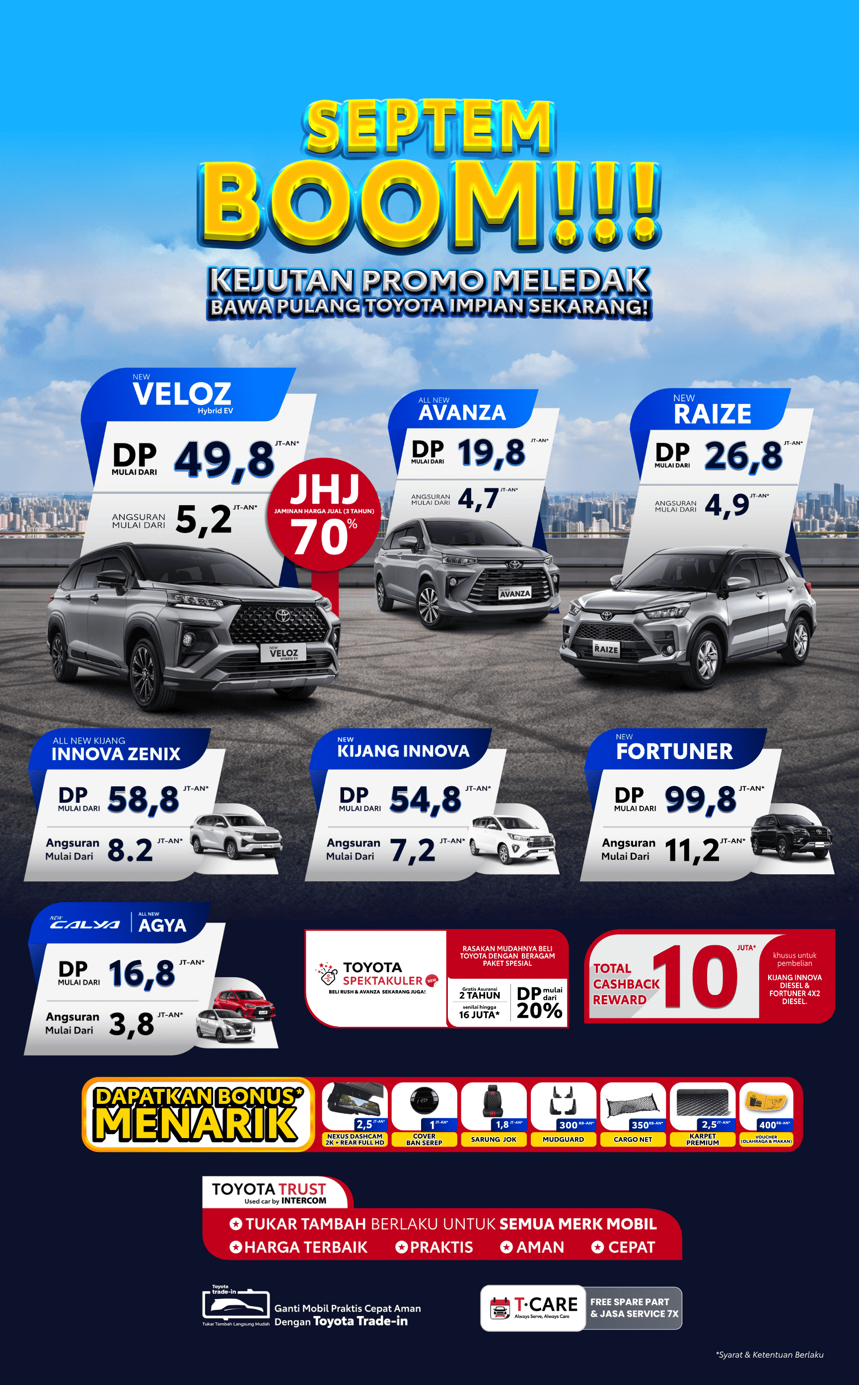 Promo September BOOM!!! – Kejutan Promo Meledak