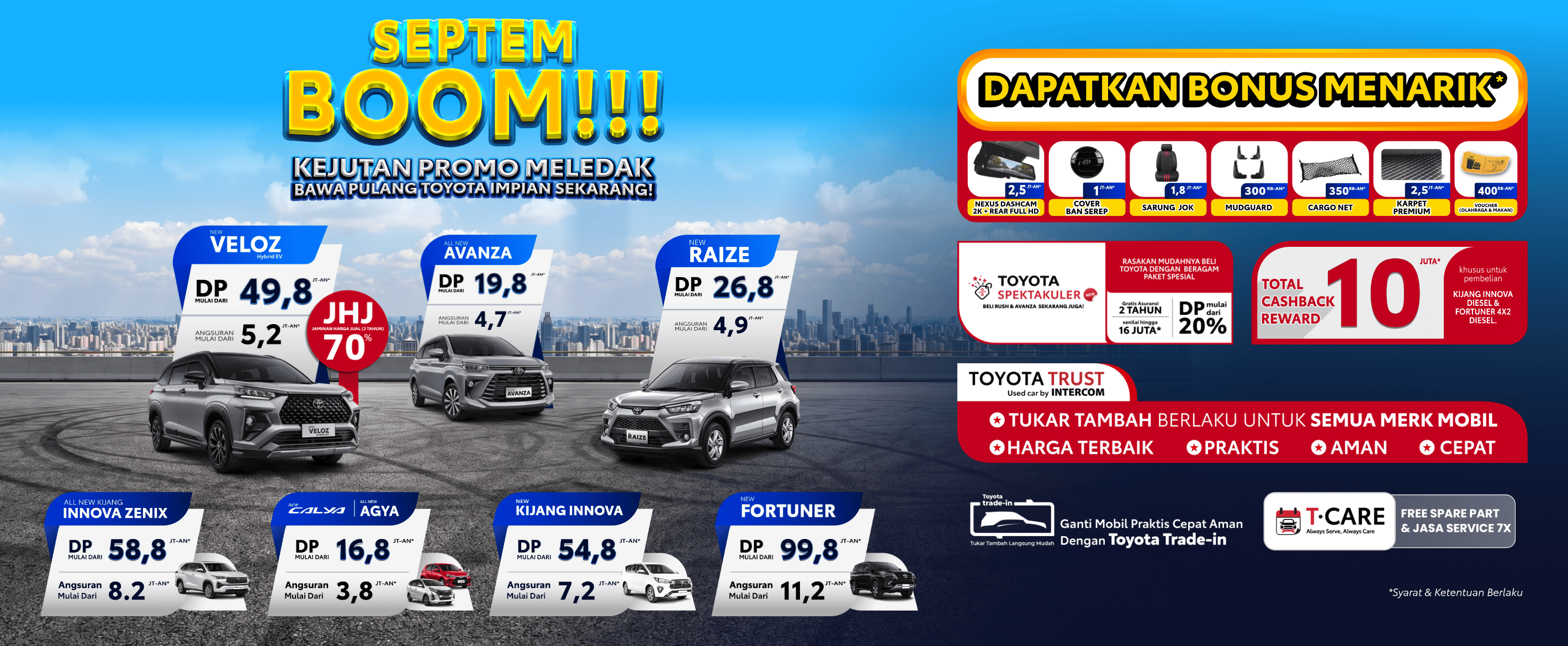 Promo September BOOM!!! – Kejutan Promo Meledak