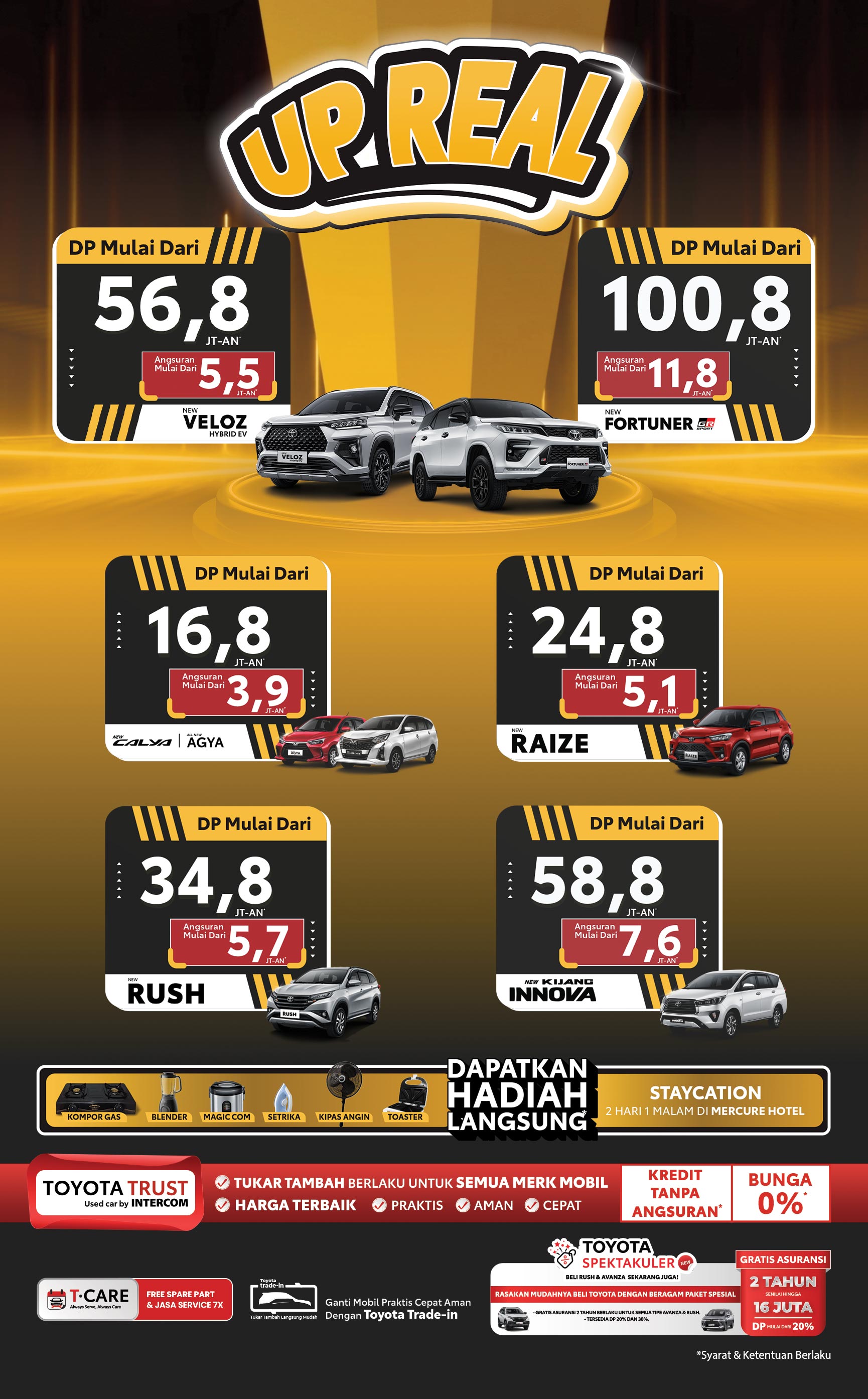 UP REAL - Promo Toyota Intercom April 2026